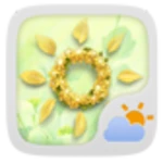 spring theme go weather ex android application logo